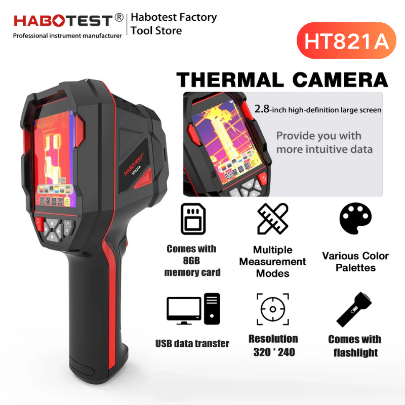 HABOTEST HT821A Rechargeable T - đánh giá và giá Thermal Imaging Camera Pcb Repair