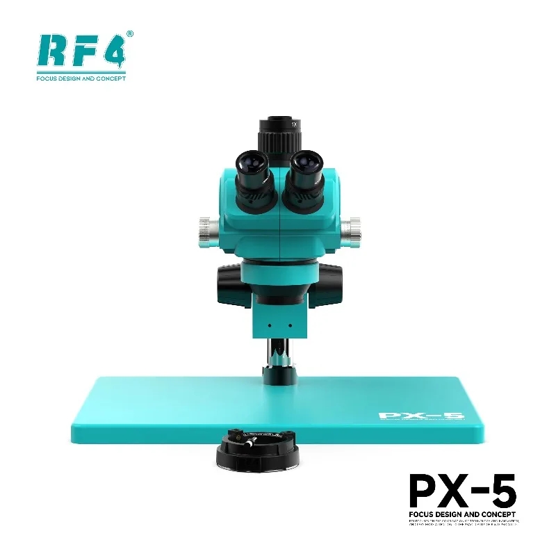 RF4 PX-5 Trinocular Stereo Mic - đánh giá và giá Stereo Trinocular Microscope Pcb