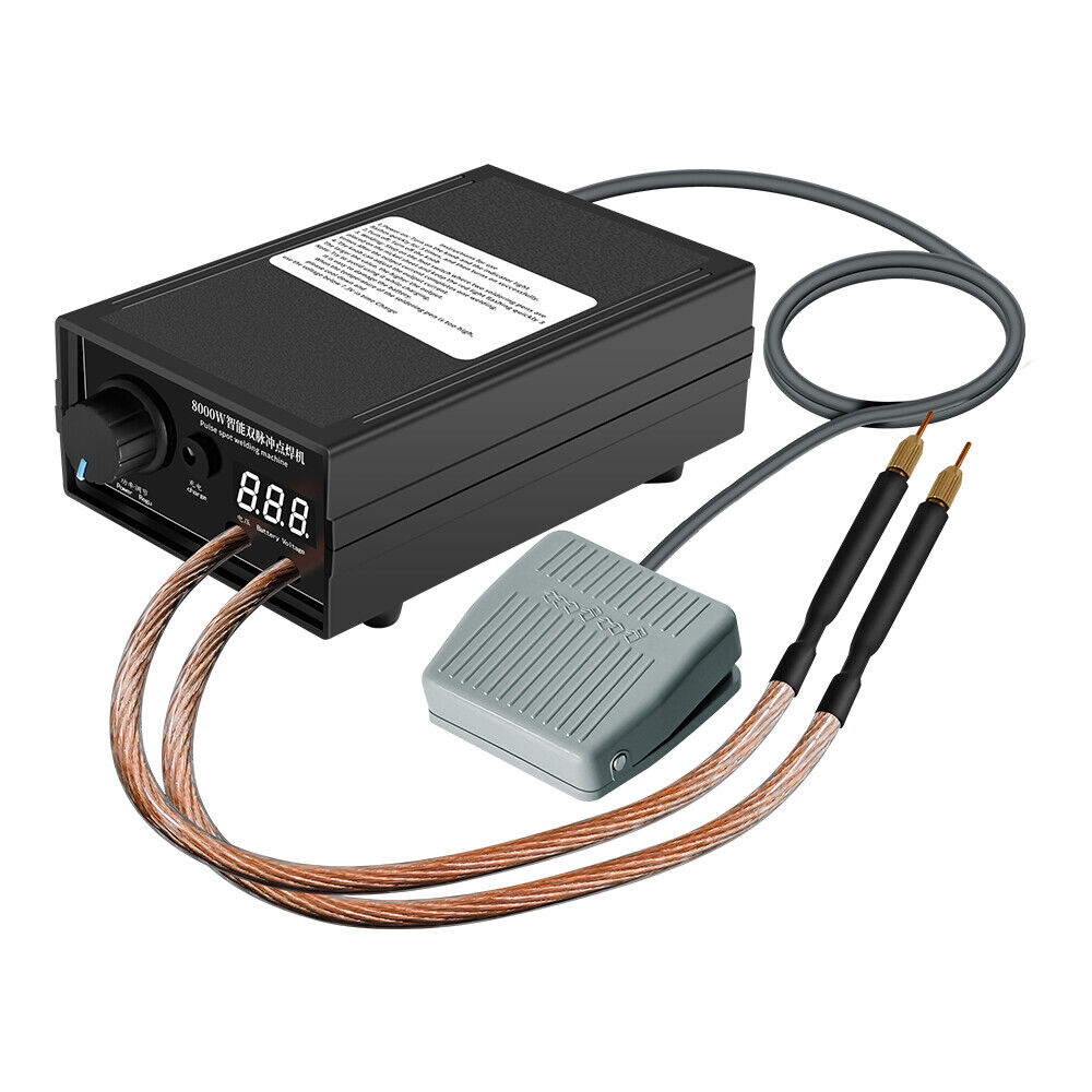 8000W Mini Spot Welder Kit DIY - đánh giá và giá Spot Welder 18650 Battery Pack