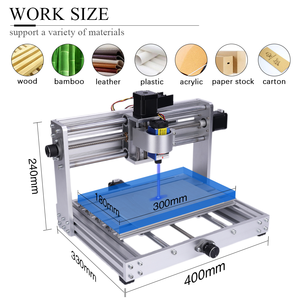 CNC 3018 Max Metal Engraving M - đánh giá và giá Mini Laser Engraver Cnc Router