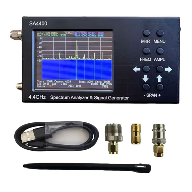 AT05-New 4.4Ghz SA4400 Spectru - đánh giá và giá Signal Generator Spectrum Analyzer