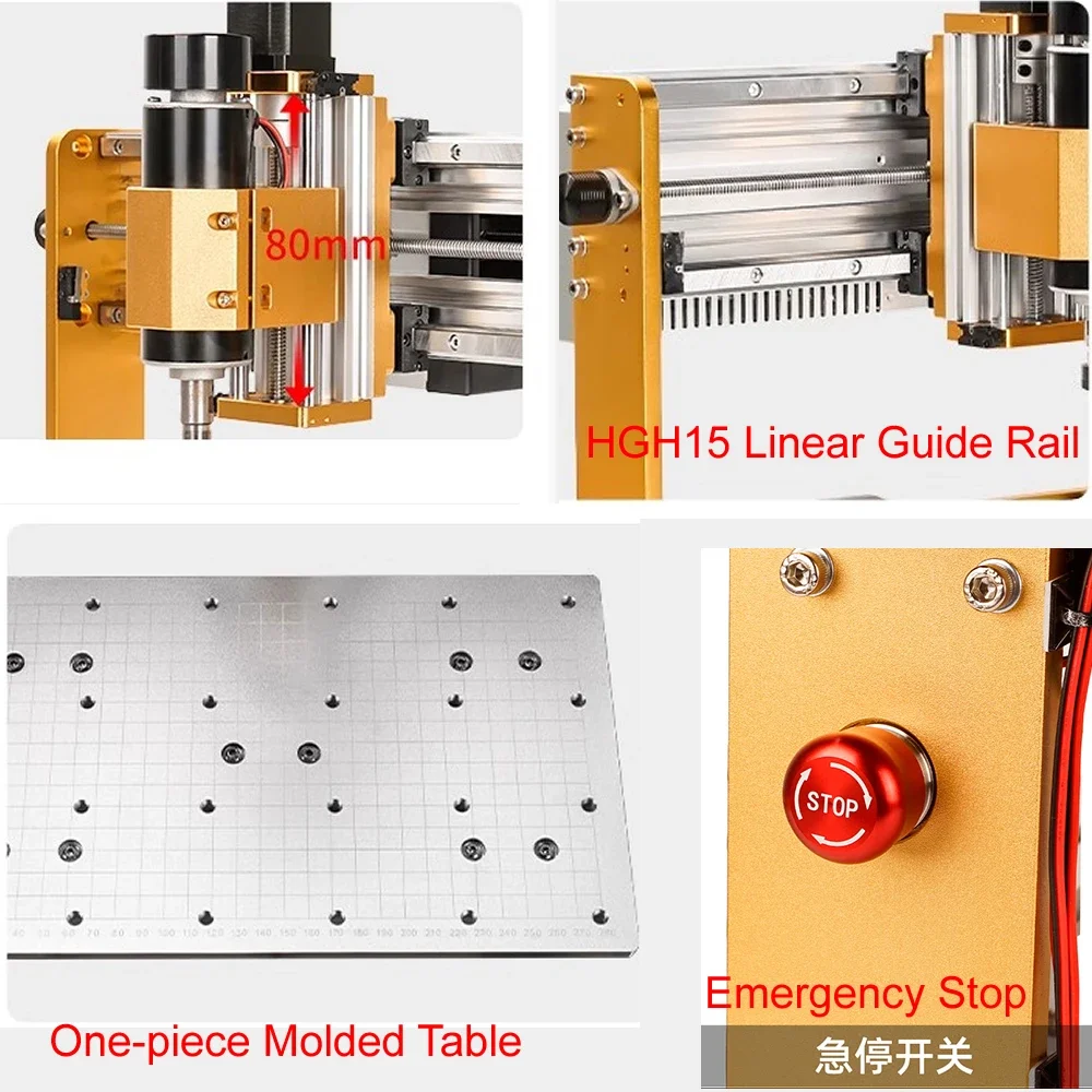 Linear Guide Rail Offline Alum - đánh giá và giá Mini Laser Engraver Cnc Router