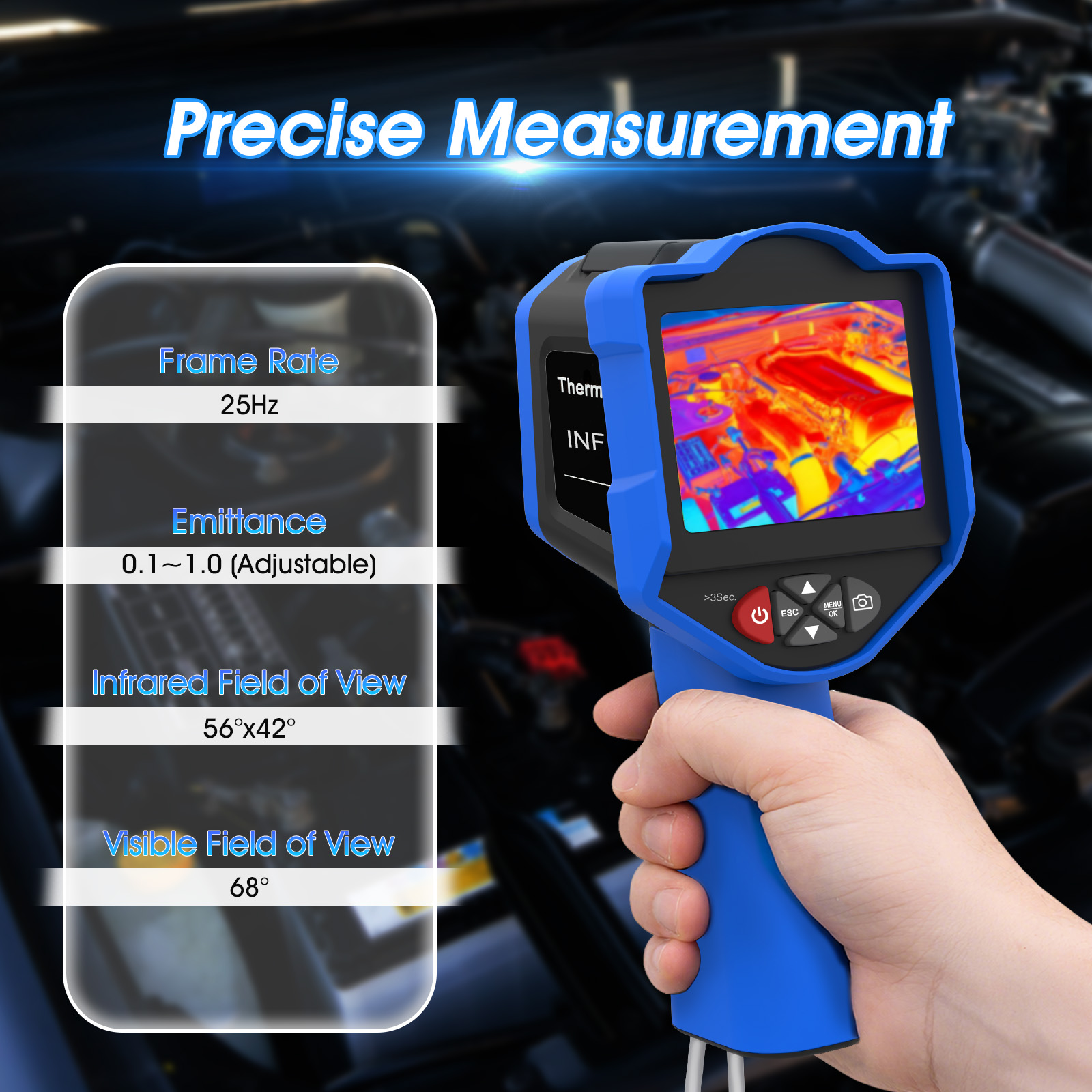 HoldPeak Thermal Imaging Camer - đánh giá và giá Thermal Imaging Camera Pcb Repair